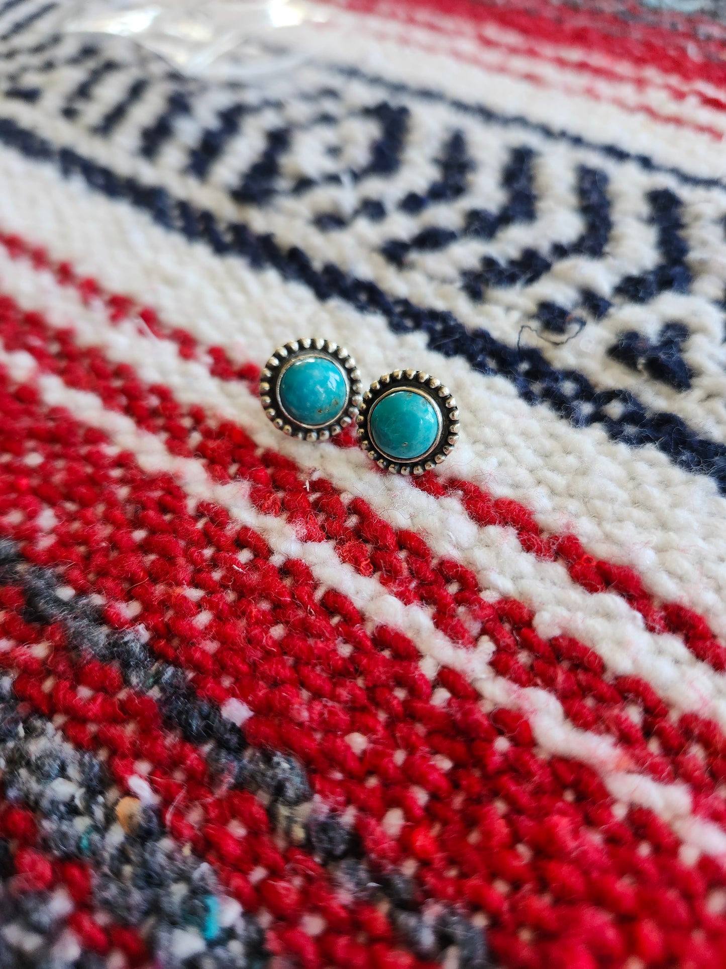 Turquoise studs