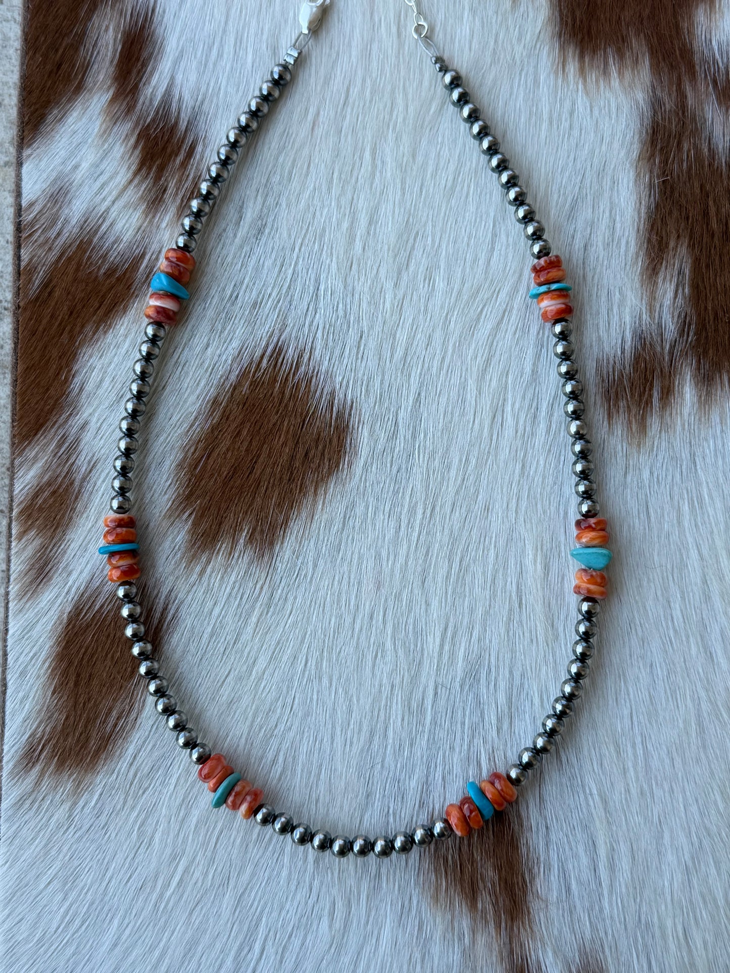 Everyday turquoise and orange spiny