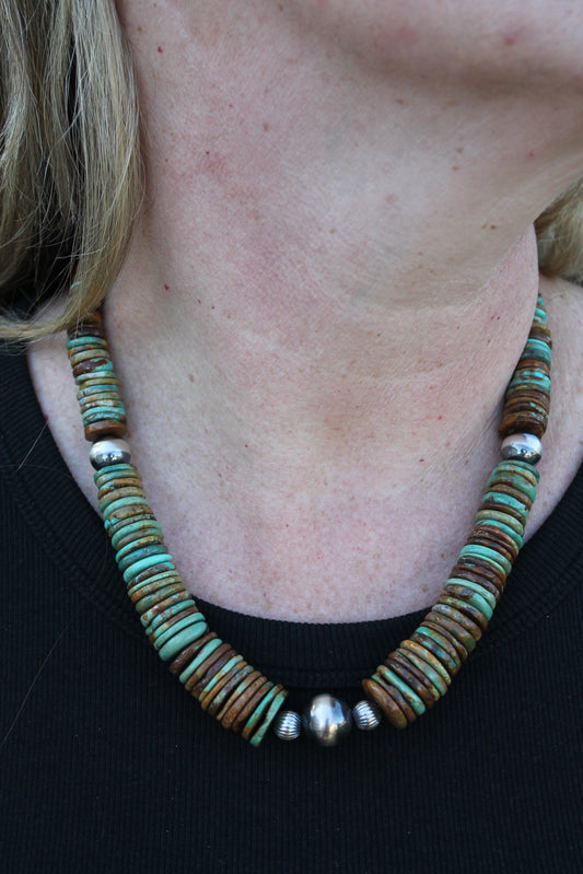 Short turquoise statement