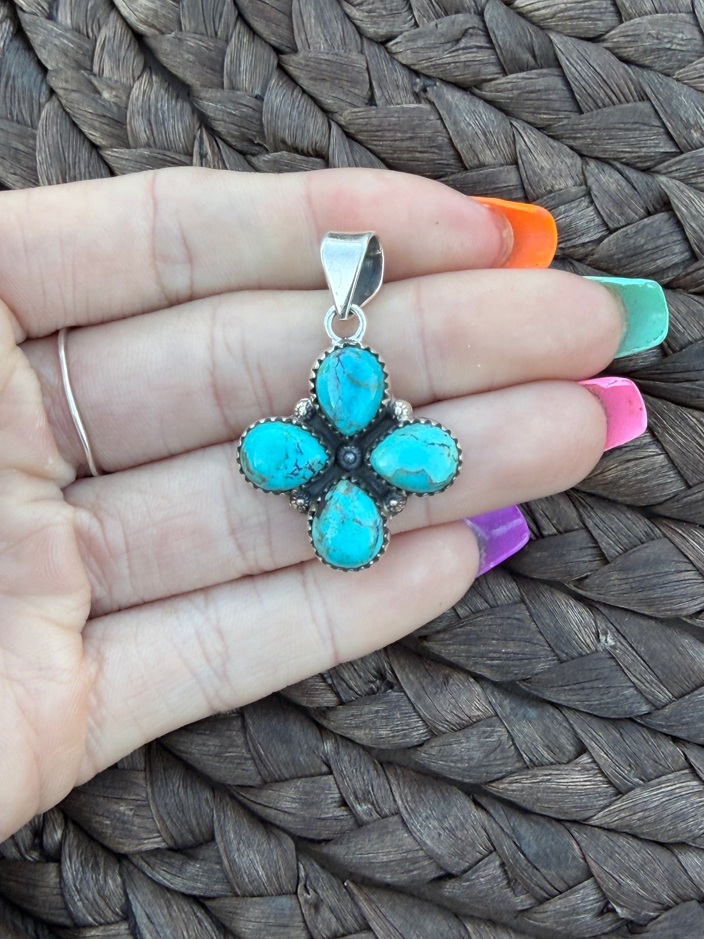 4 stone pendant