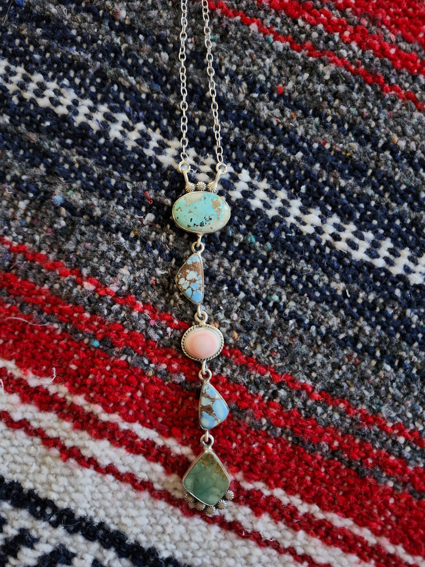Mixed stone necklace