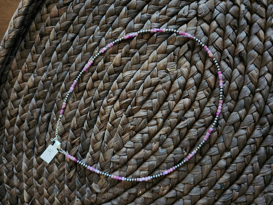 Purple necklace