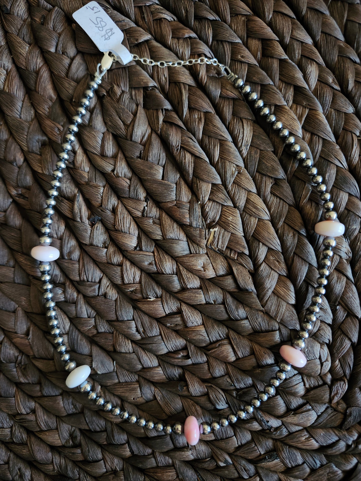 Pink necklace